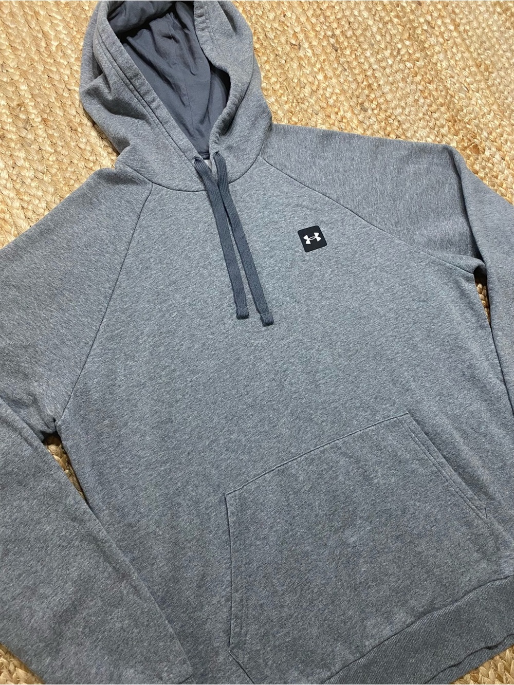 Under Armour | ColdGear Hoodie Gray Large Loose Fit